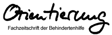 Logo der Fachzeitschrift Orientierung